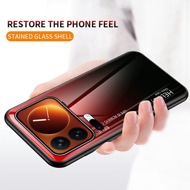 Skal För Xiaomi 17 Pro Max Hello I Härdat Glas