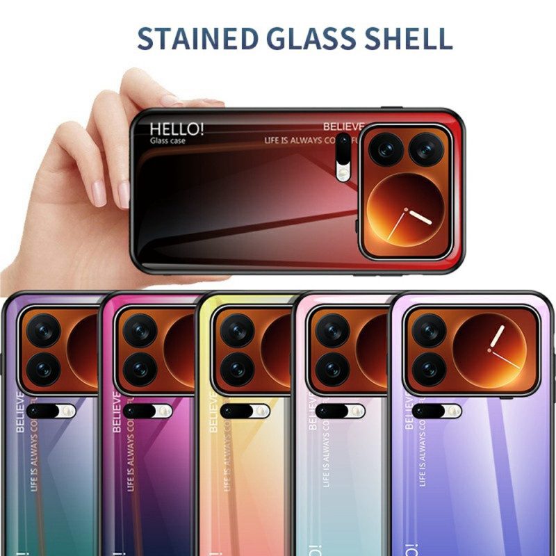Skal För Xiaomi 17 Pro Max Hello I Härdat Glas