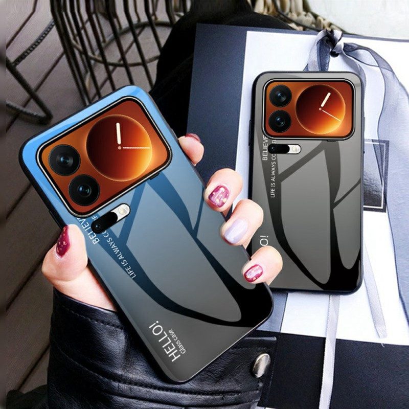 Skal För Xiaomi 17 Pro Max Hello I Härdat Glas