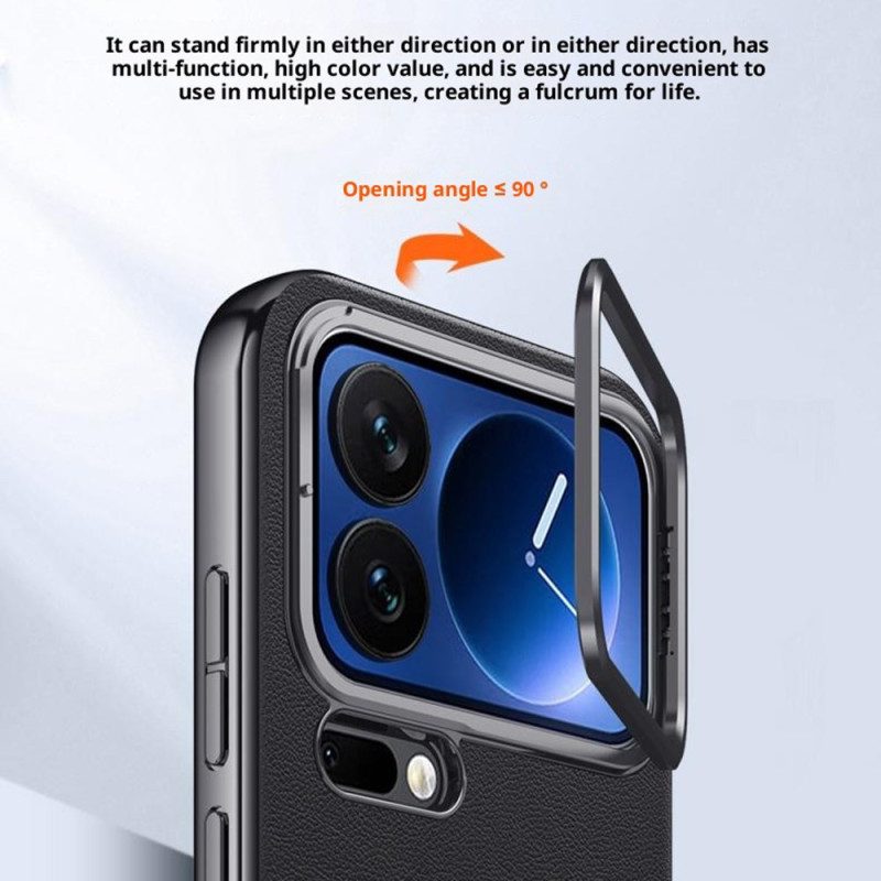 Skal För Xiaomi 17 Pro Max Metallbåge Och Integrerat Stativ