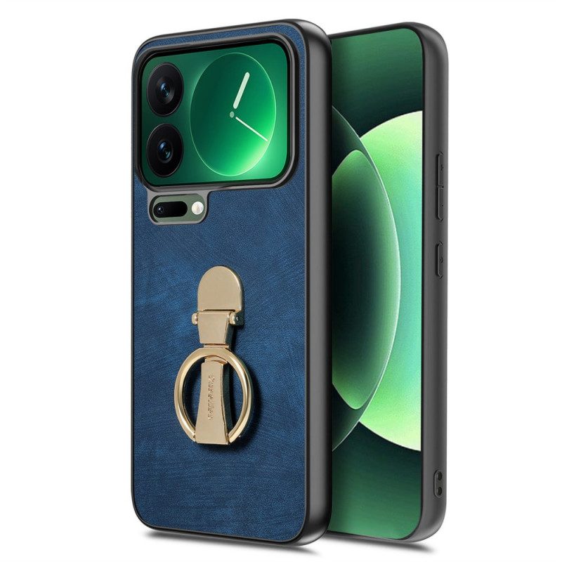 Skal För Xiaomi 17 Pro Stativ Hopfällbart Och Med Retrostruktur Caseneo
