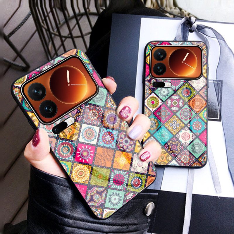 Skal För Xiaomi 17 Pro Stativ Och Rem I Härdat Glas