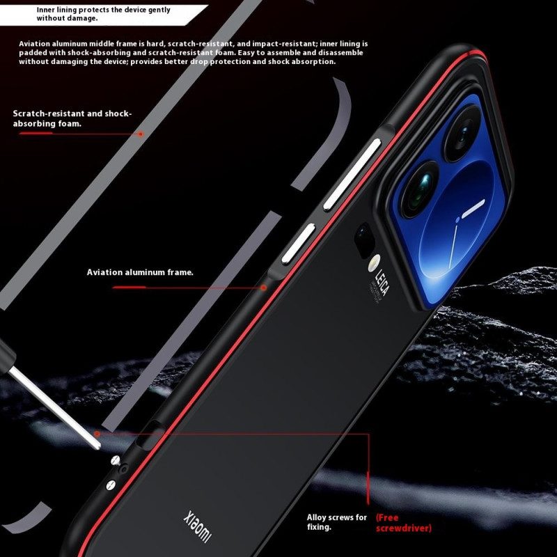 Skal För Xiaomi 17 Pro Stötfångare