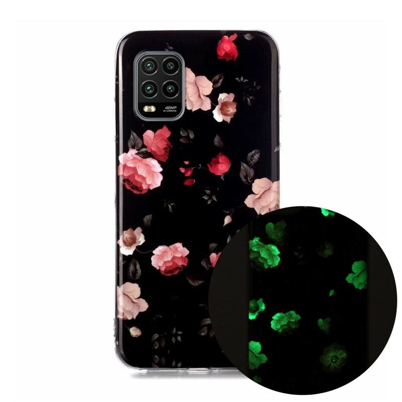 Skal För Xiaomi Mi 10 Lite Floralies Fluorescerande