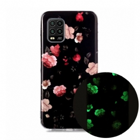 Skal För Xiaomi Mi 10 Lite Floralies Fluorescerande