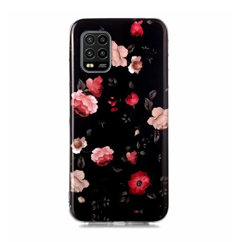 Skal För Xiaomi Mi 10 Lite Floralies Fluorescerande