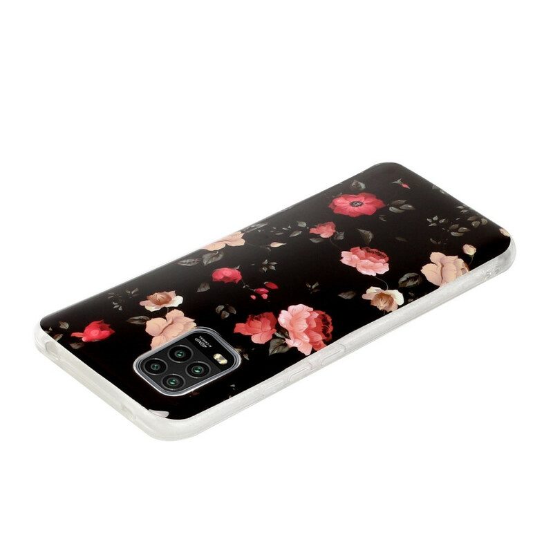Skal För Xiaomi Mi 10 Lite Floralies Fluorescerande