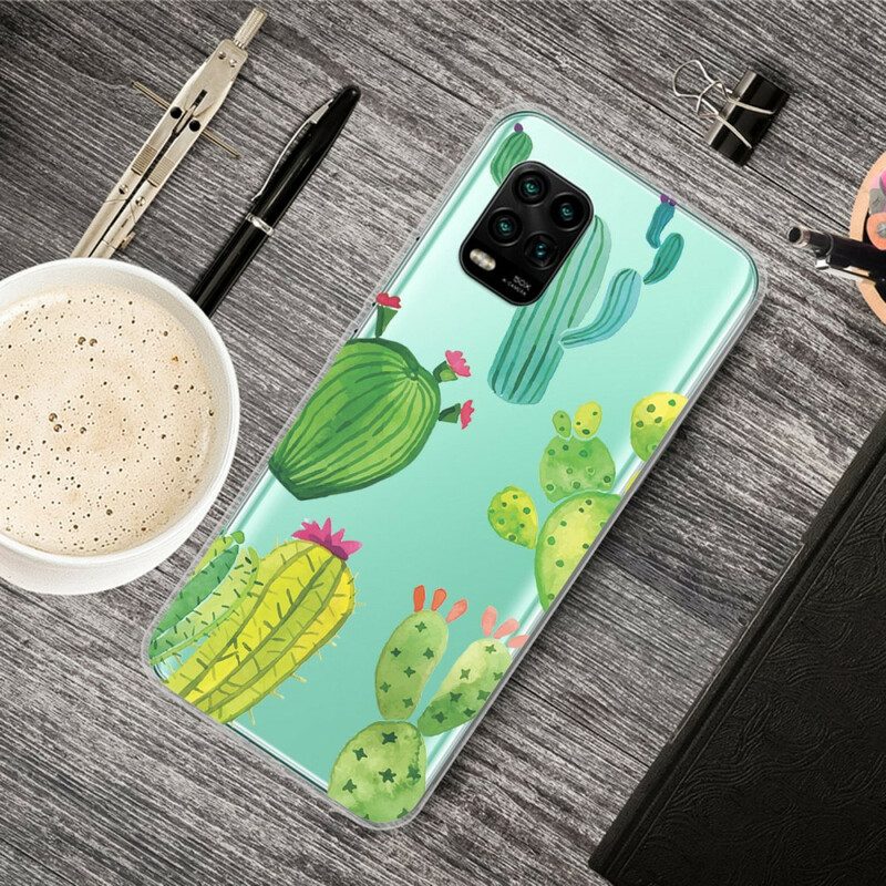 Skal För Xiaomi Mi 10 Lite Kaktus Akvarell