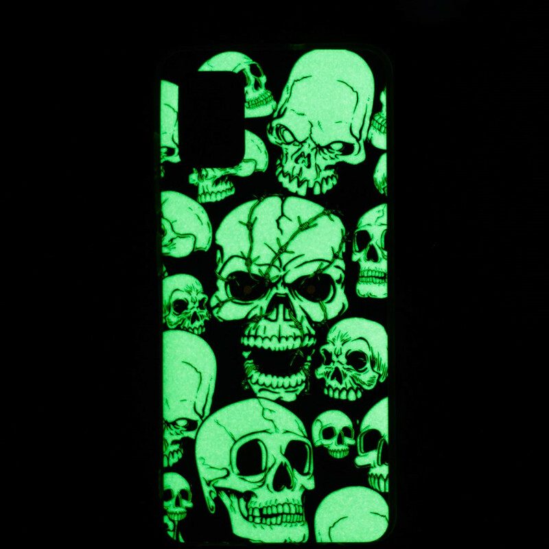 Skal För Xiaomi Mi 10 Lite Se Upp Fluorescerande Skallar