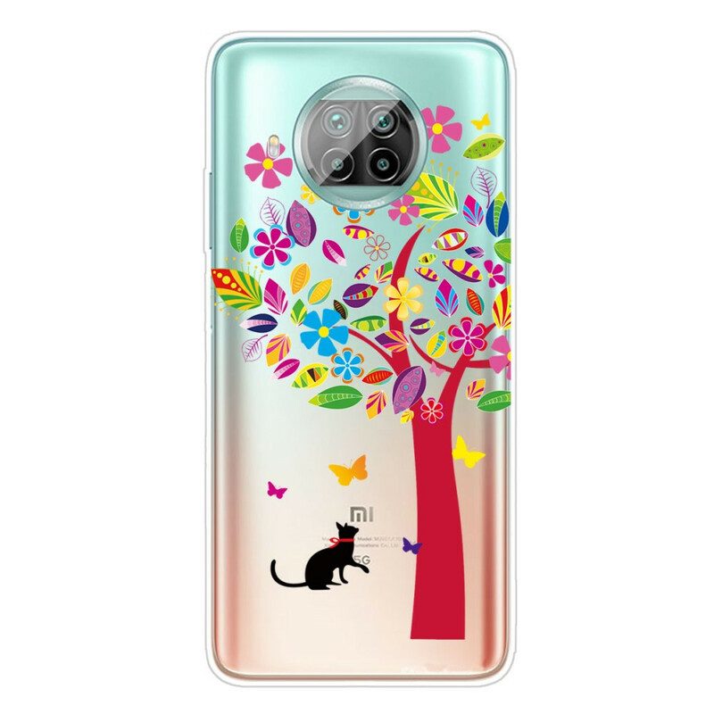 Skal För Xiaomi Mi 10T Lite / Redmi Note 9 Pro 5G Färgat Träd