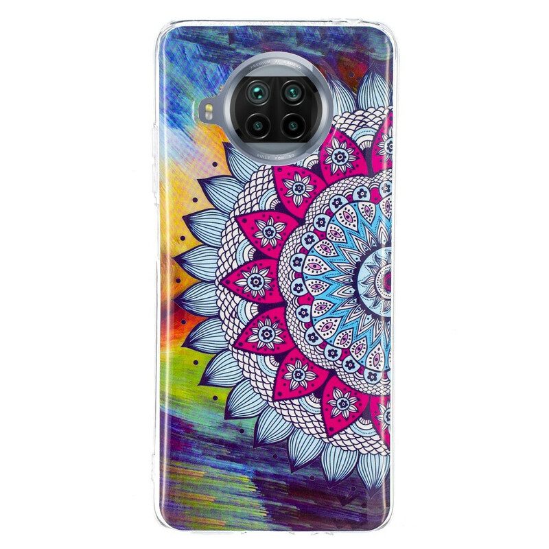 Skal För Xiaomi Mi 10T Lite / Redmi Note 9 Pro 5G Fluorescerande Färgglada Mandala