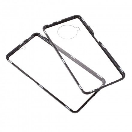 Skal För Xiaomi Mi 10T Lite / Redmi Note 9 Pro 5G Härdat Glas Och Metall Fram Och Bak