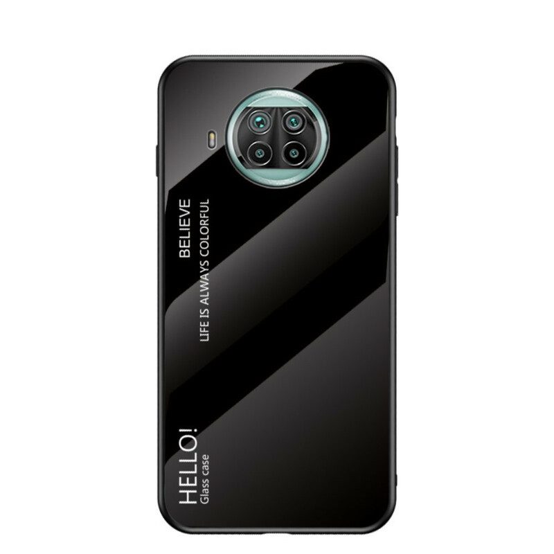 Skal För Xiaomi Mi 10T Lite / Redmi Note 9 Pro 5G Hej Härdat Glas