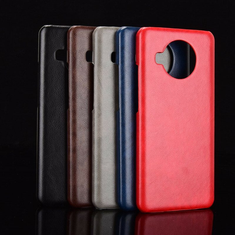Skal För Xiaomi Mi 10T Lite / Redmi Note 9 Pro 5G Lichi-lädereffekt