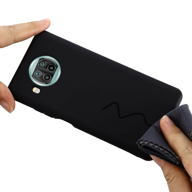 Skal För Xiaomi Mi 10T Lite / Redmi Note 9 Pro 5G Med Kedjar Silikonrem