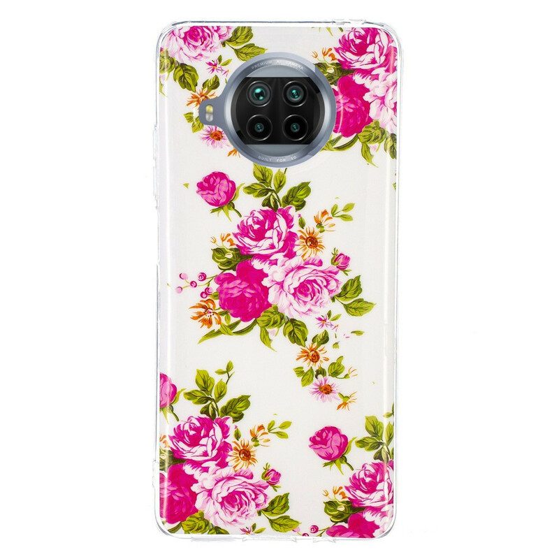 Skal För Xiaomi Mi 10T Lite / Redmi Note 9 Pro 5G Neon Liberty Flowers