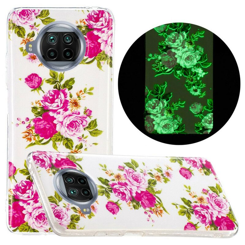 Skal För Xiaomi Mi 10T Lite / Redmi Note 9 Pro 5G Neon Liberty Flowers