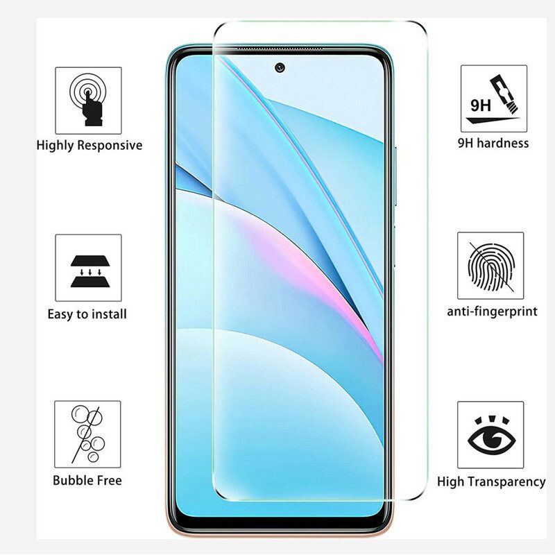 Skal För Xiaomi Mi 10T Lite / Redmi Note 9 Pro 5G Och Härdat Glasskärm