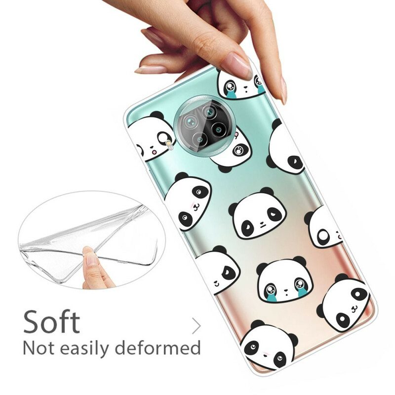 Skal För Xiaomi Mi 10T Lite / Redmi Note 9 Pro 5G Pandas