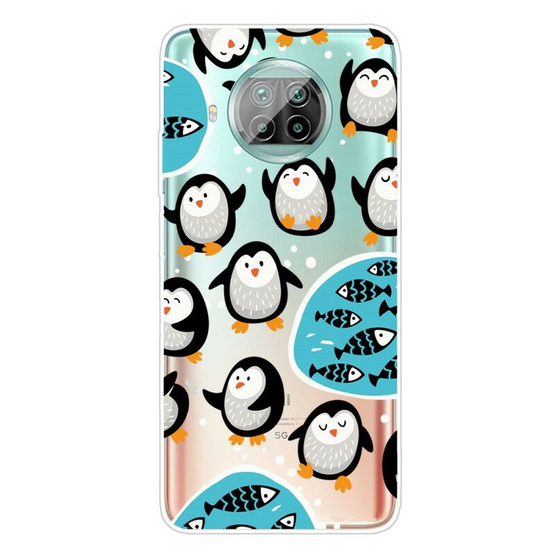 Skal För Xiaomi Mi 10T Lite / Redmi Note 9 Pro 5G Pingviner Och Fiskar