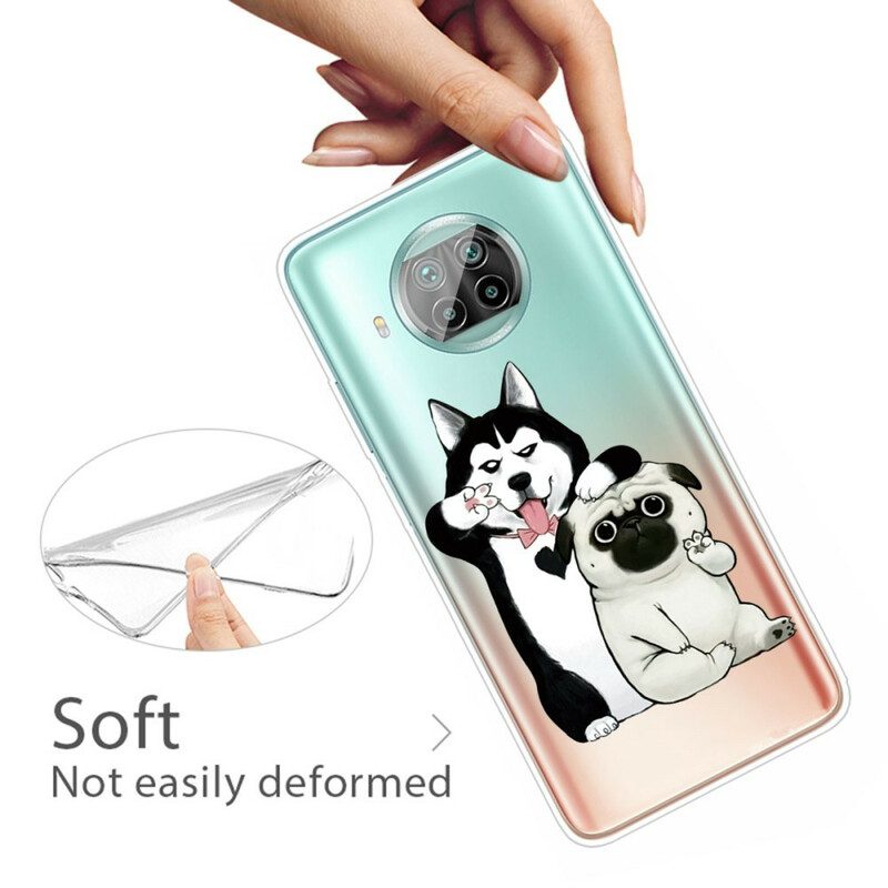 Skal För Xiaomi Mi 10T Lite / Redmi Note 9 Pro 5G Roliga Hundar