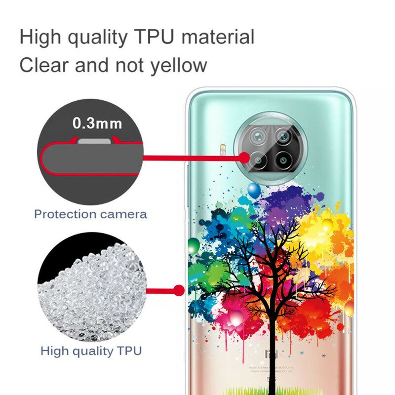 Skal För Xiaomi Mi 10T Lite / Redmi Note 9 Pro 5G Transparent Träd