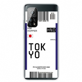 Skal För Xiaomi Mi 10T / 10T Pro Boardingkort Till Tokyo
