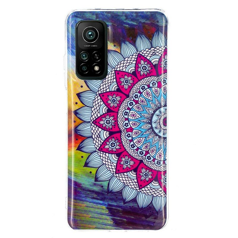 Skal För Xiaomi Mi 10T / 10T Pro Fluorescerande Färgglada Mandala