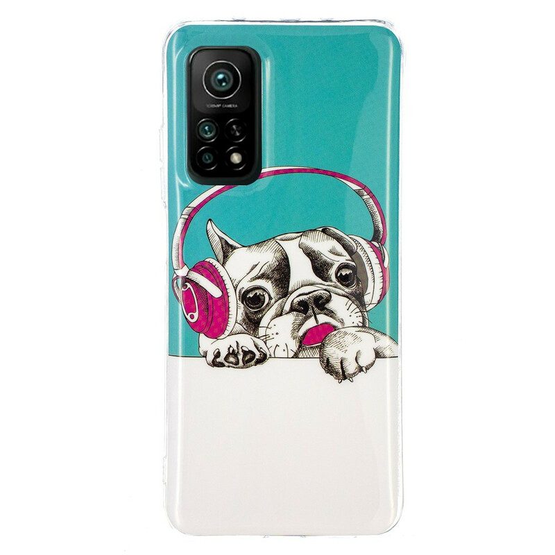 Skal För Xiaomi Mi 10T / 10T Pro Fluorescerande Hund