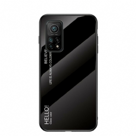 Skal För Xiaomi Mi 10T / 10T Pro Hej Härdat Glas