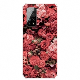 Skal För Xiaomi Mi 10T / 10T Pro Intensiva Blommor