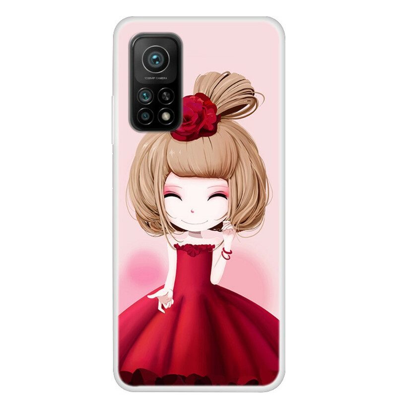 Skal För Xiaomi Mi 10T / 10T Pro Manga Lady