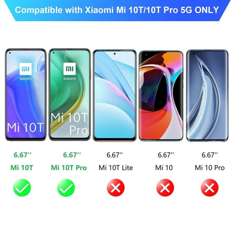 Skal För Xiaomi Mi 10T / 10T Pro Transparent