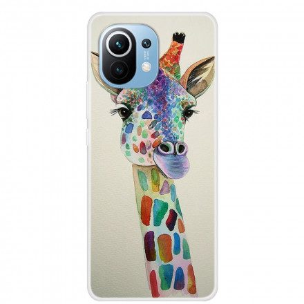 Skal För Xiaomi Mi 11 5G Färgglad Giraff