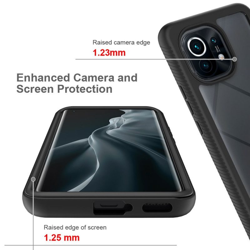 Skal För Xiaomi Mi 11 5G Hybrid Silikonkantdesign