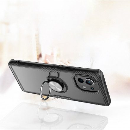 Skal För Xiaomi Mi 11 5G Kolfibermetallring