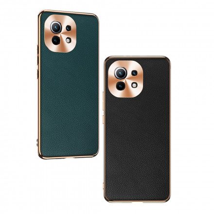 Skal För Xiaomi Mi 11 5G Skyddsfodral Fotomodulskydd I Äkta Läder
