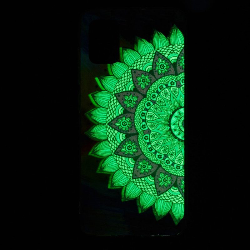 Skal För Xiaomi Mi 11 Lite 5G NE / Mi 11 Lite 4G / 5G Fluorescerande Färgglada Mandala