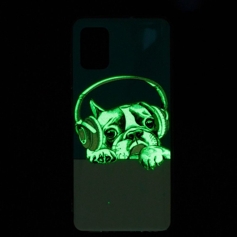 Skal För Xiaomi Mi 11 Lite 5G NE / Mi 11 Lite 4G / 5G Fluorescerande Hund