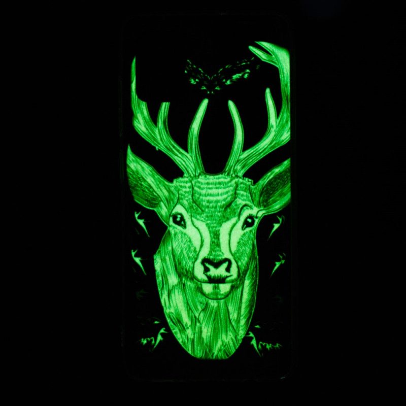 Skal För Xiaomi Mi 11 Lite 5G NE / Mi 11 Lite 4G / 5G Fluorescerande Majestic Stag