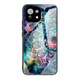 Skal För Xiaomi Mi 11 Lite 5G NE / Mi 11 Lite 4G / 5G Mandala I Härdat Glas