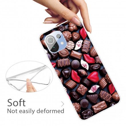 Skal För Xiaomi Mi 11 Pro Chokladslang