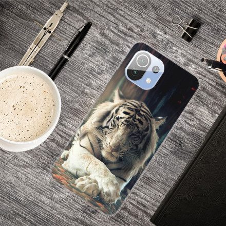 Skal För Xiaomi Mi 11 Pro Flexibel Tiger