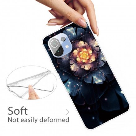 Skal För Xiaomi Mi 11 Pro Flexibla Blommor