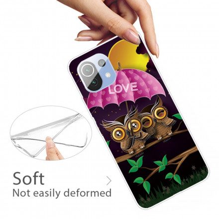 Skal För Xiaomi Mi 11 Pro Flexibla Kärleksugglor