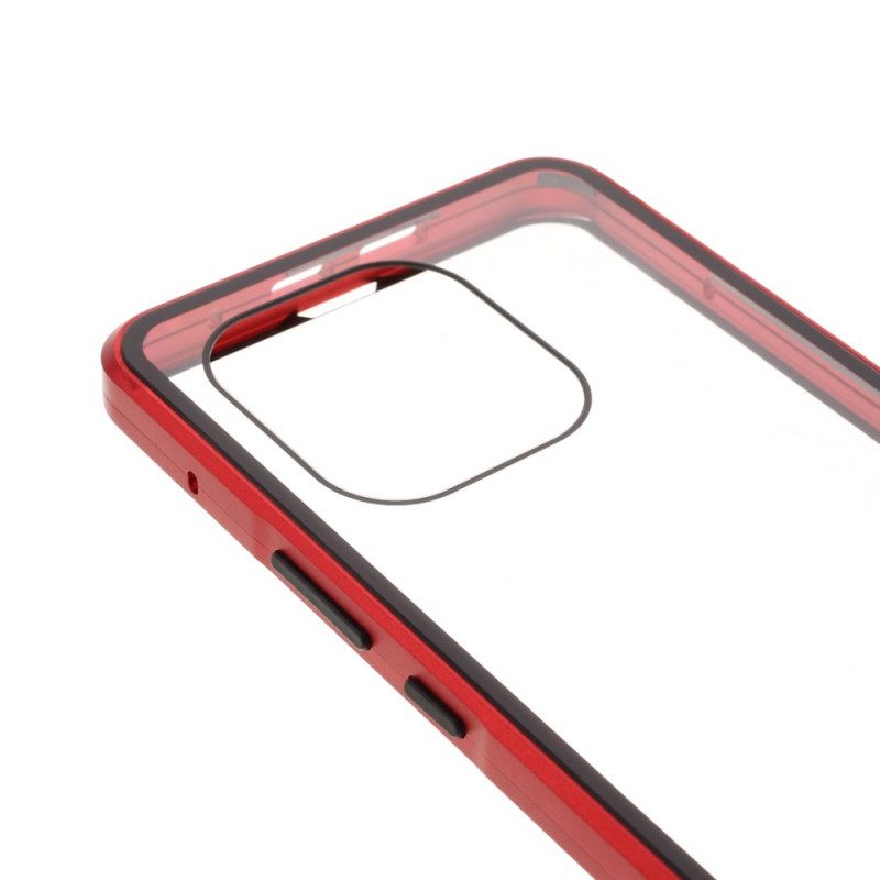 Skal För Xiaomi Mi 11 Pro Härdat Glas Och Metall Fram Och Bak