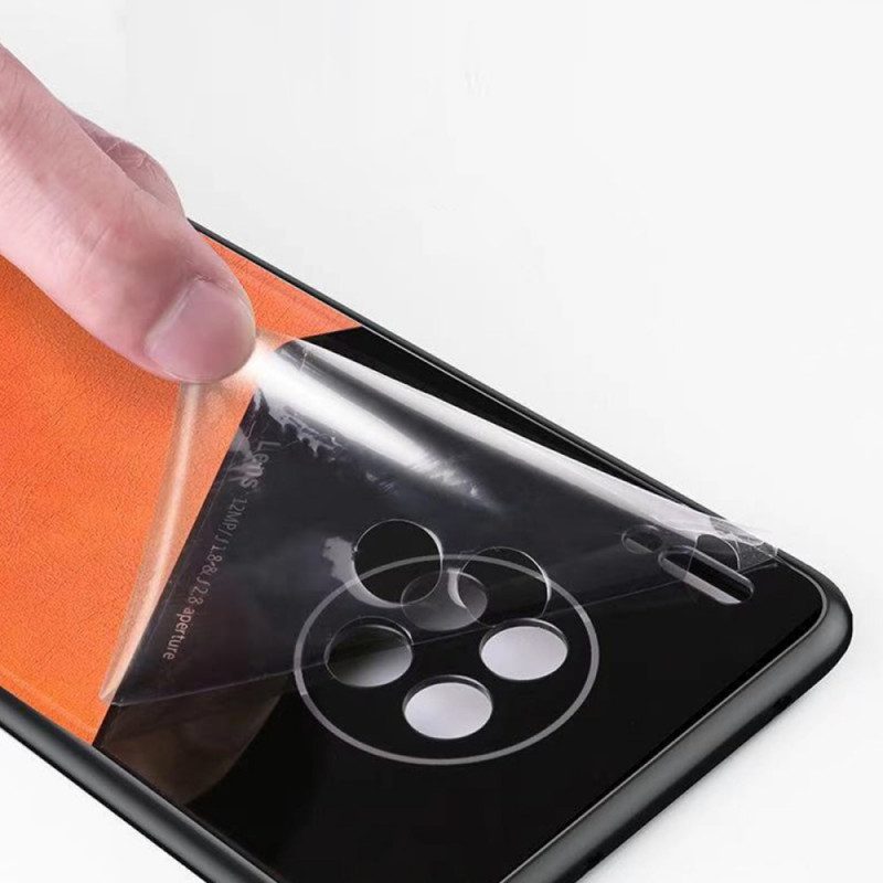 Skal För Xiaomi Mi 11 Pro Magnetisk Lädereffekt