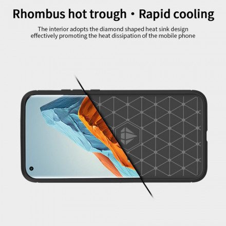 Skal För Xiaomi Mi 11 Pro Mofi Borstad Kolfiber
