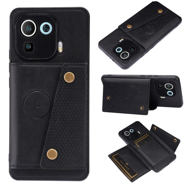 Skal För Xiaomi Mi 11 Pro Plånboksfodral Snap-plånbok