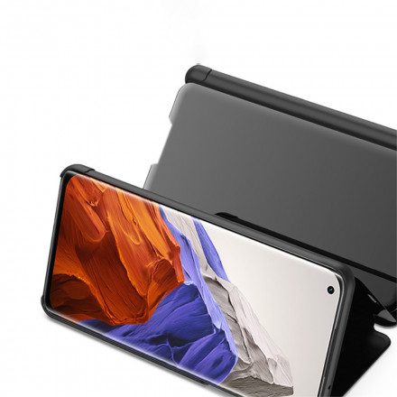 Skal För Xiaomi Mi 11 Pro Spegel Och Konstläder